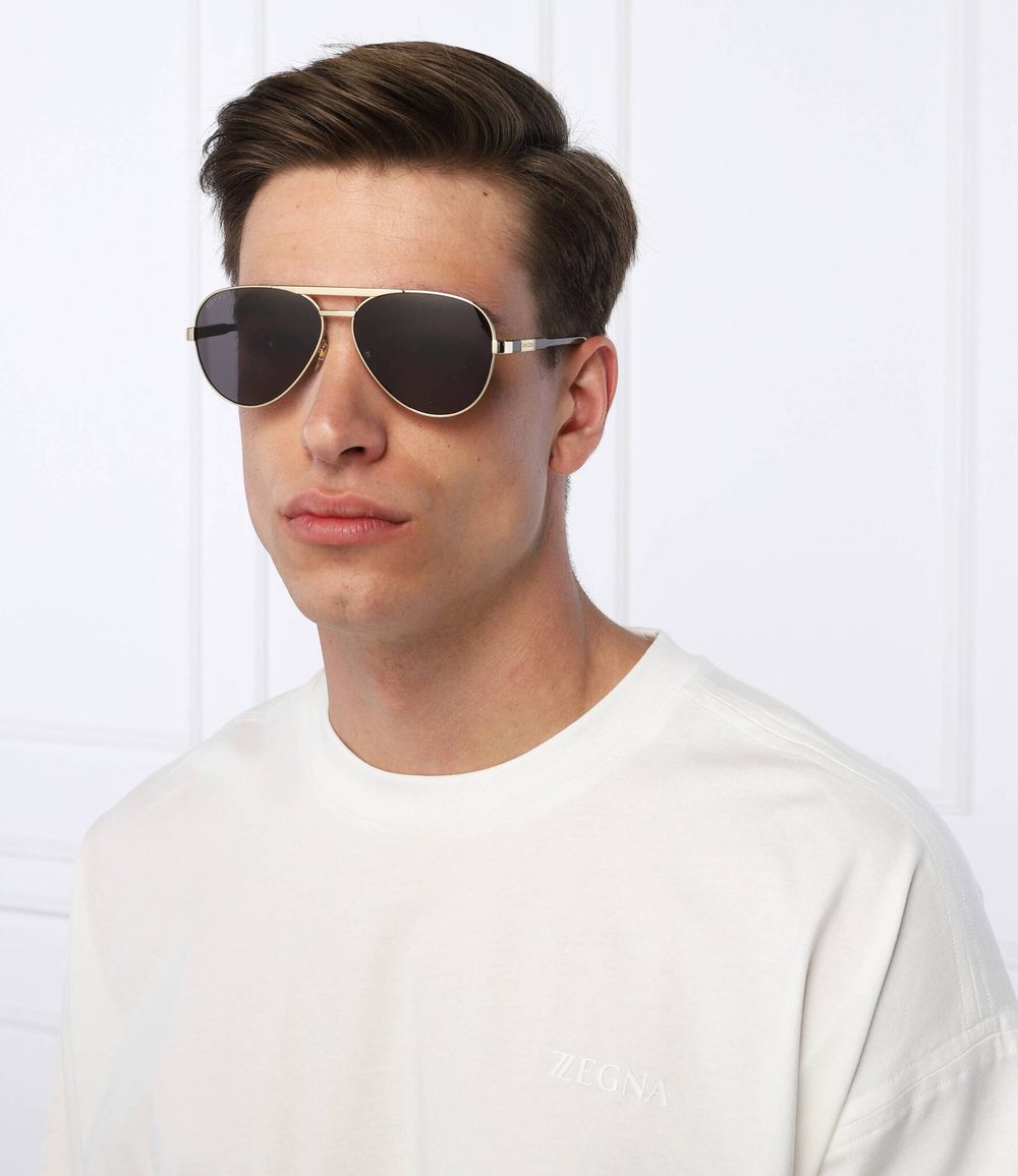Солнцезащитные очки Gucci - золотой(GG1163S)