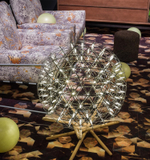Floor lamp   Raimond Tensegrity by Moooi (Gold,  D 89 cm)