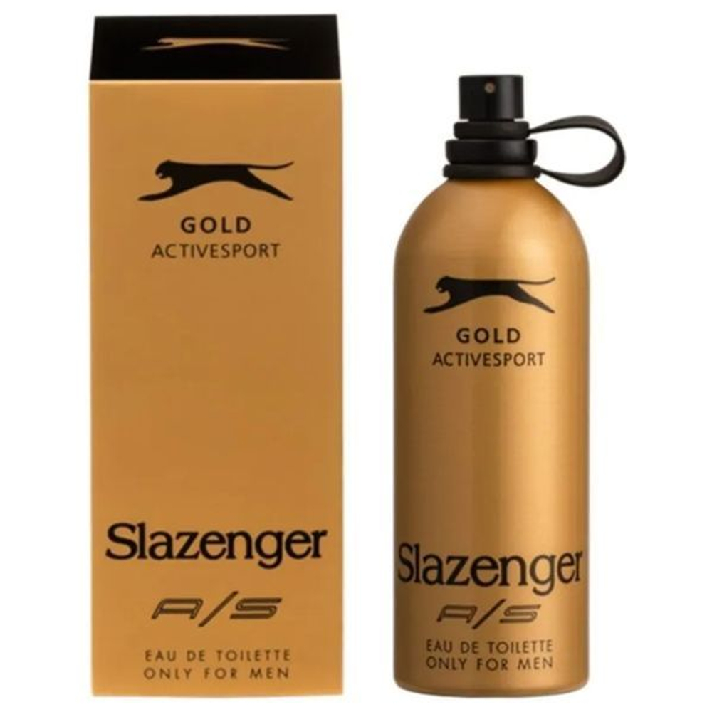 Slazenger Туалетная вода мужская Active Sport Gold, 125 мл (Турция)