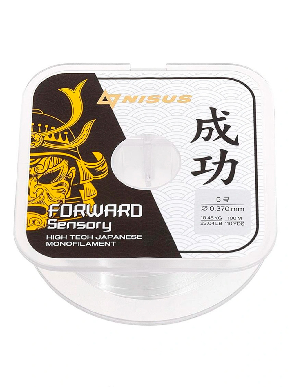 Леска для рыбалки Nisus FORWARD Sensory Nylon Transparent 0,261mm/100m (N-FS-0261-100)