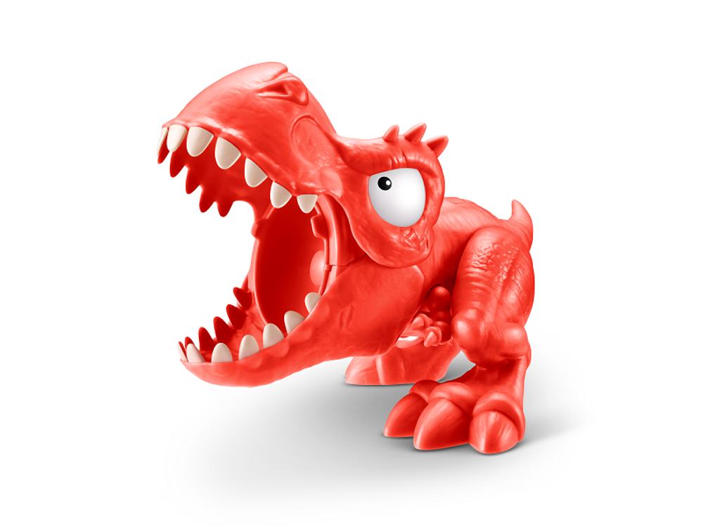 Игровой набор слайм ZURU Smashers Мини T-Rex Battle 74114 | ZURU набор-сюрприз динозавры с раскопками и сражением | 5+
