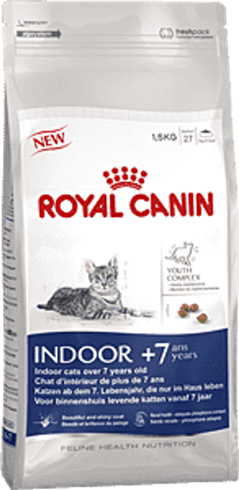 Royal canin 3,5 кг Indoor +7 Корм для пожилых кошек с 7 до 12 лет постоянно жив. в помещ. Royal canin 3,5 кг Indoor +7 Корм для пожилых кошек с 7 до 12 лет постоянно жив. в помещ.