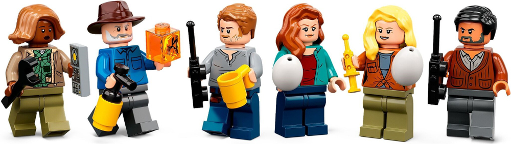 Конструктор LEGO 76949 Jurassic World Атака Гиганотозавров и Теризинозавров