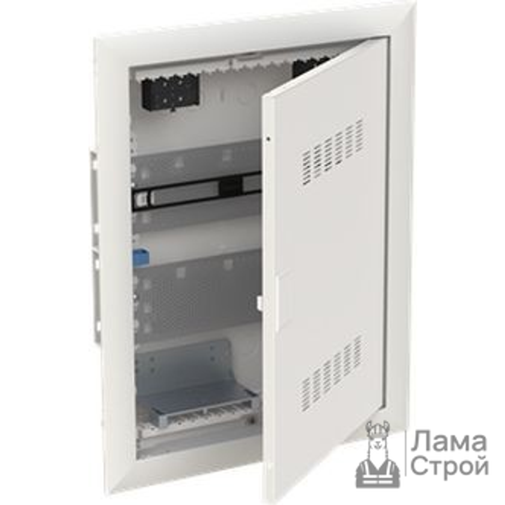 Шкаф мультимедийный ABB UK620MVB, 2 ряда, DIN-рейка, без розетки
