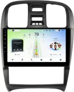 Магнитола для Hyundai Sonata 4 EF 2001-2013 - Teyes CC4L-DTS монитор 9" IPS, Android 14, Быстрая, Snapdragon 662, CarPlay, 4G SIM-слот