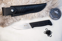 Туристический нож Baikal M AUS-10Co (Cryo) StoneWash Kraton
