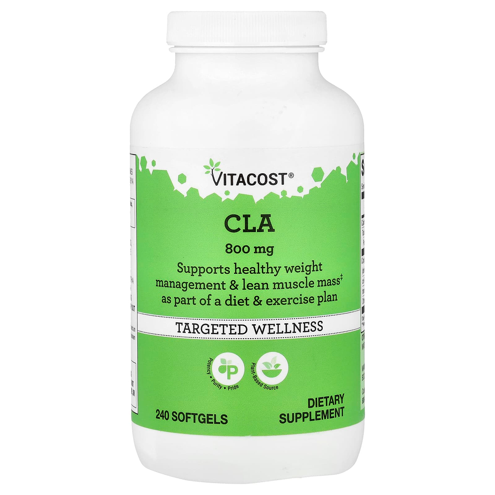Vitacost, CLA, 800 mg, 240 Softgels