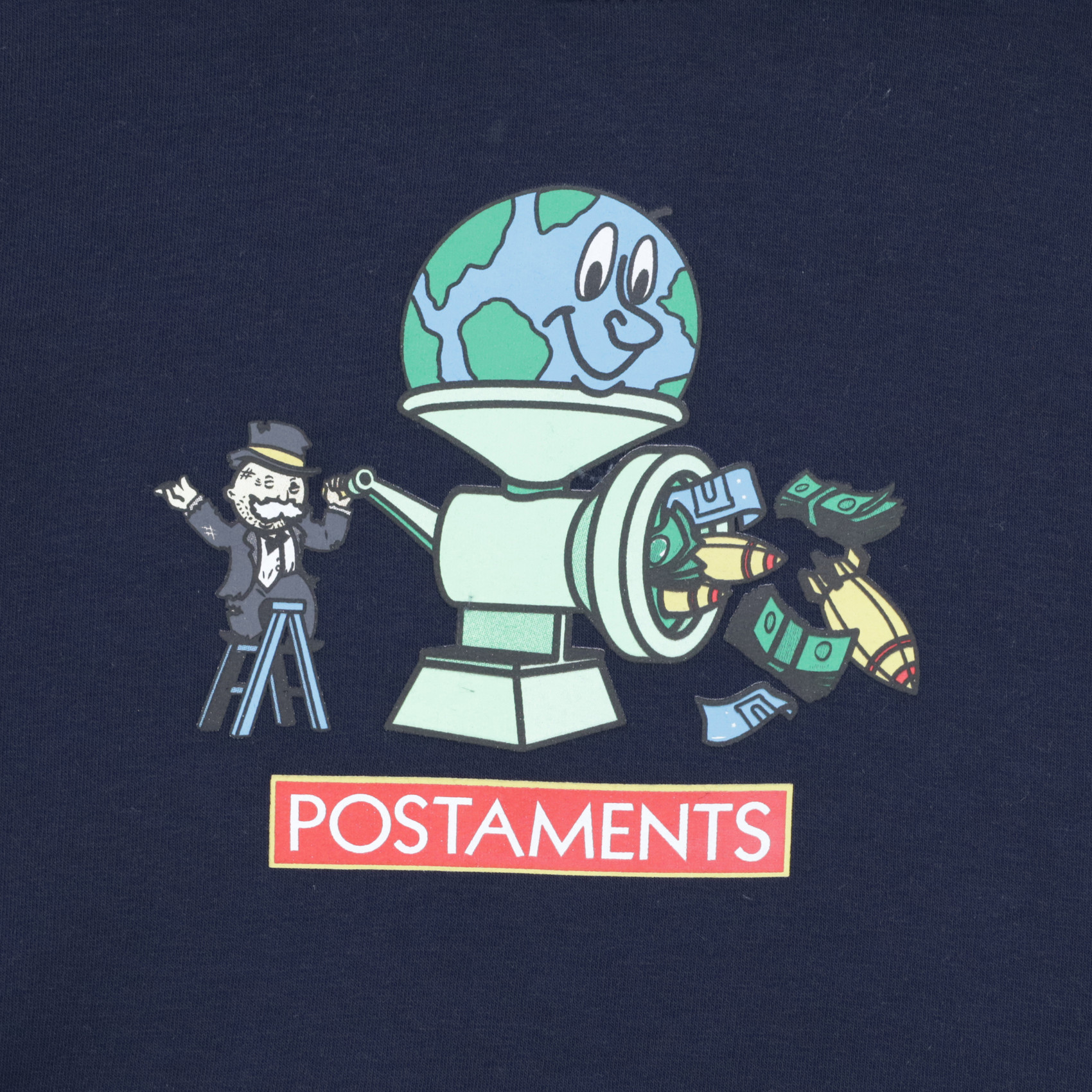 Худи Postaments Monopoly (navy) артикул: - купить в магазине Дайс