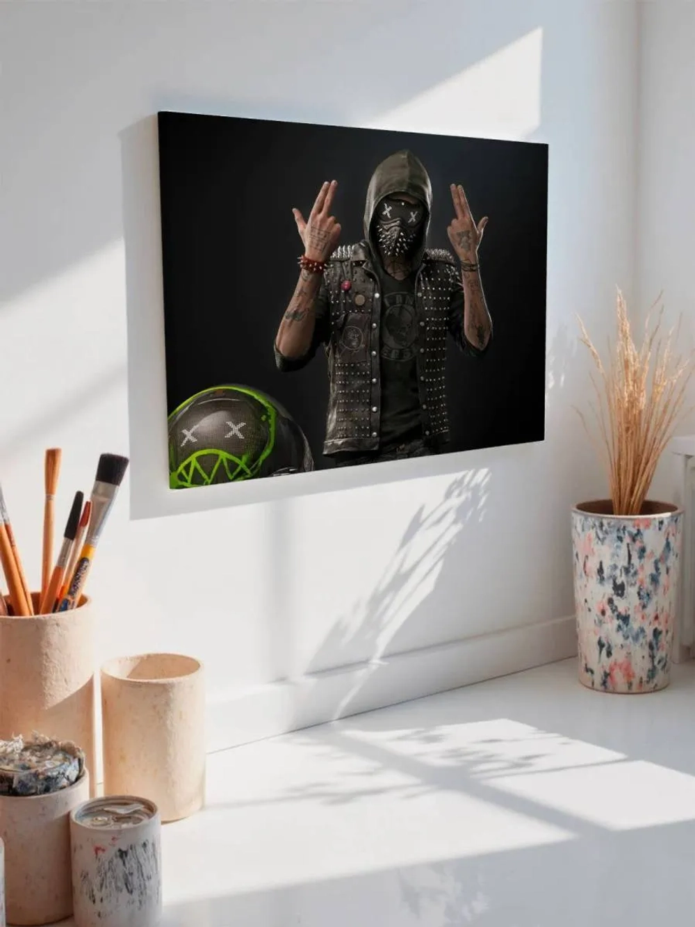 Картина на стену 40 X 50 Watch dogs Ренч