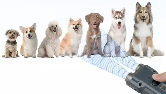 Отпугиватель собак ультразвуковой Xiaomi Rojeco U20 Ultrasonic Dog Repeller Dual Probe LED Gray