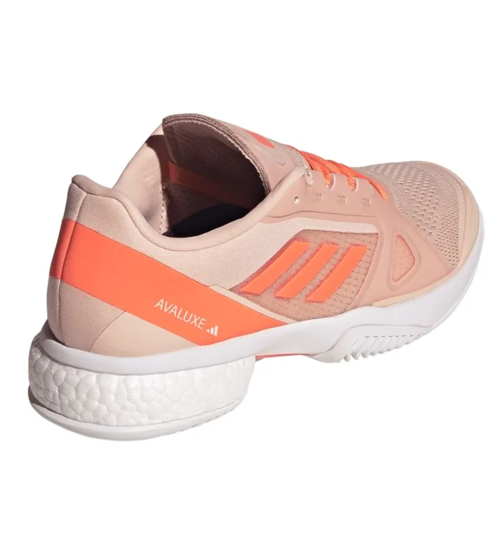 Женские теннисные кроссовки Adidas Avaluxe - blush pink/beach orange/white