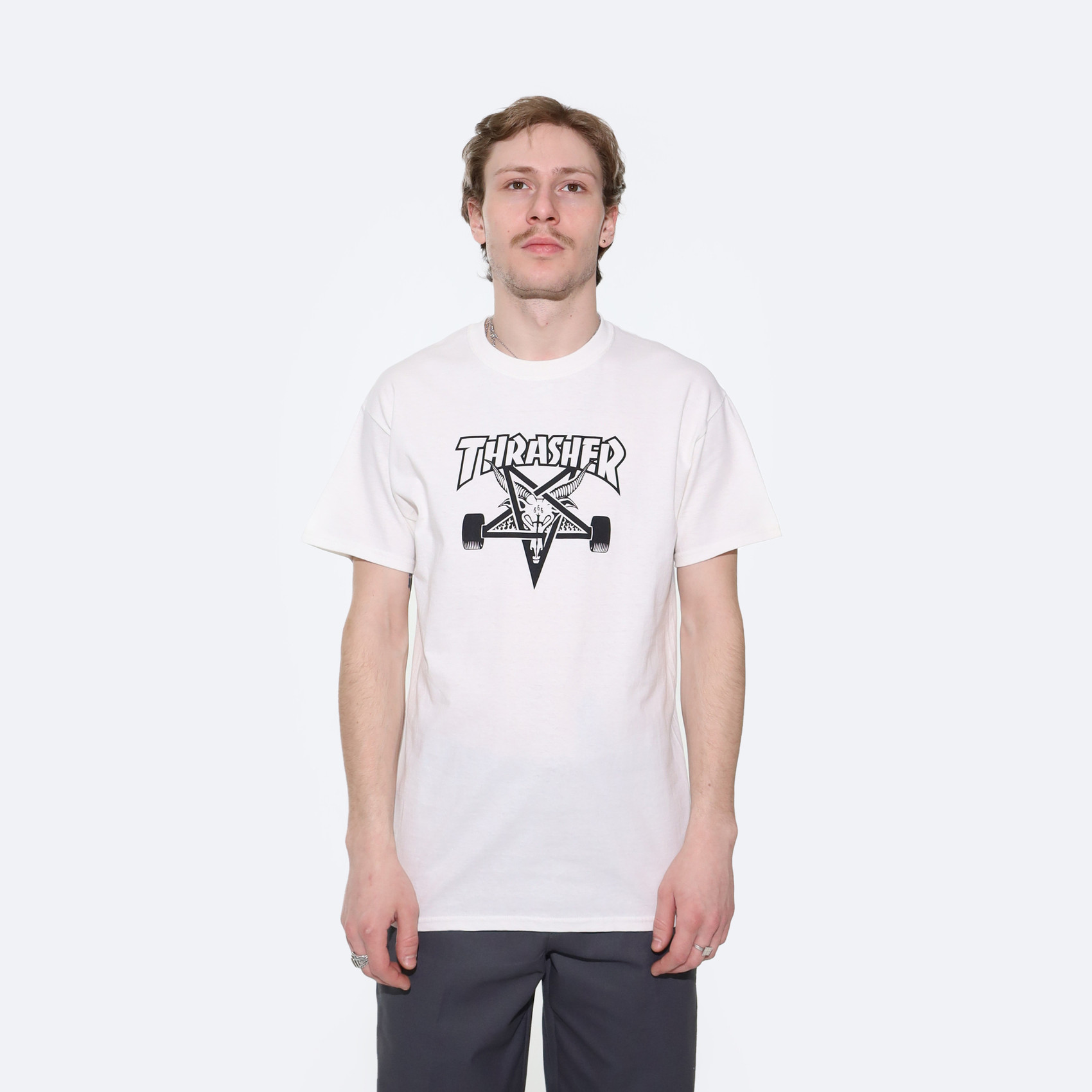 Футболка Thrasher Skategoat (white) артикул: - купить в магазине Дайс
