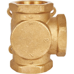 STOUT трехходовой смесительный клапан 1 1/4" ВР KVs 15