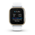 Смарт-часы Garmin Venu Sq 2 белые с кремово-золотым алюминиевым безелем 010-02701-11