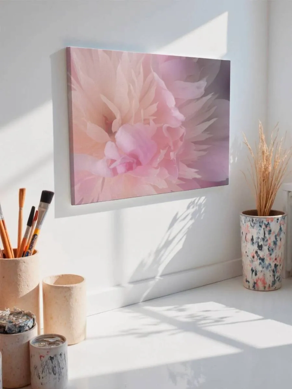Картина на стену 40 X 50 Розовый цветок