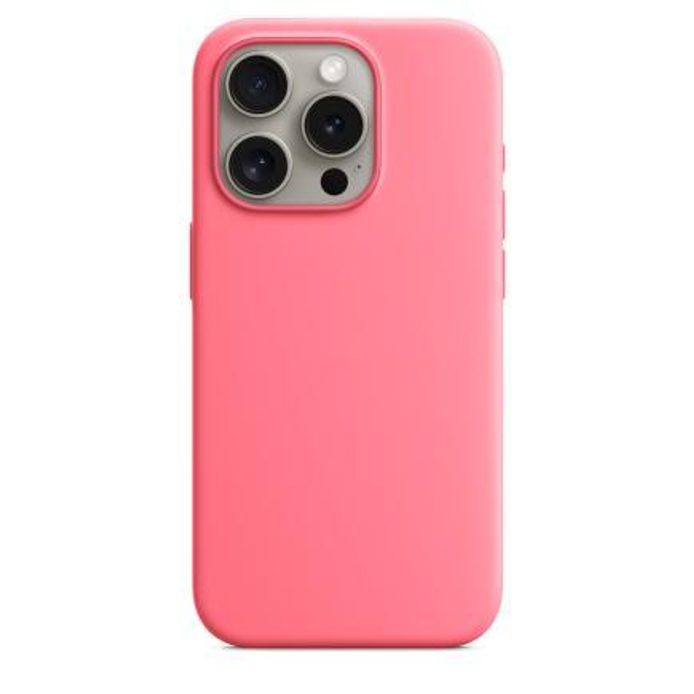 Силиконовый чехол с поддержкой MagSafe Apple Silicone Case для iPhone 15 Pro
