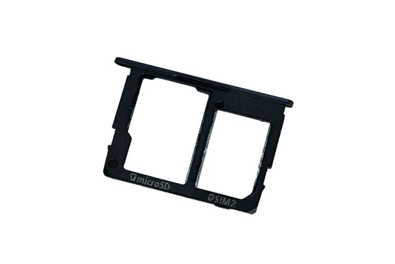 Sim лоток(Sim 2)+MicroSD для Samsung J6 2018 (SM-J600F) black
