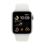 Умные часы Apple Watch SE (2022) GPS, 40mm, Aluminium Case with Sport Band S/M, Silver (Серебристый)