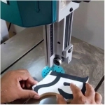 Пила ленточная Makita напольная LB1200F