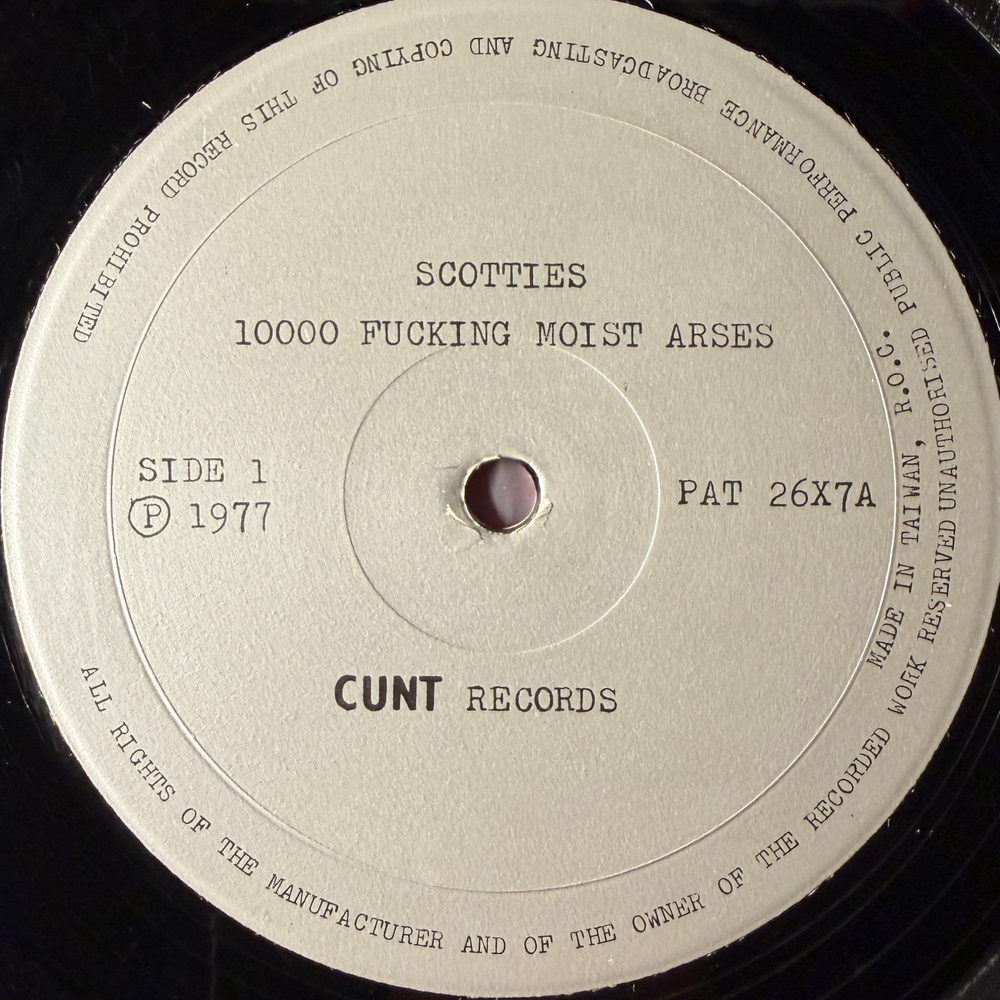 Pat McGlynn's Scotties – 10000 Fucking Moist Arses (Япония 1977г.)