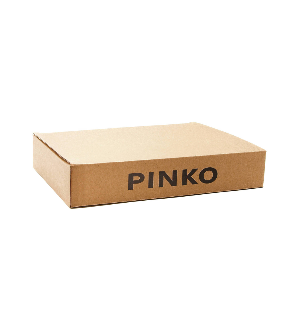 Кожаная сумка для телефона PHONE FOLDER VITELLO MORBIDO Pinko - черный(101773 A0QO)