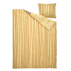 IKEA SANDLÖPARE  (ИКЕА САНДЛЁПАРЕ)  -  Пододеяльник и наволочка - жёлтый/саванна 150x200/50x60 см