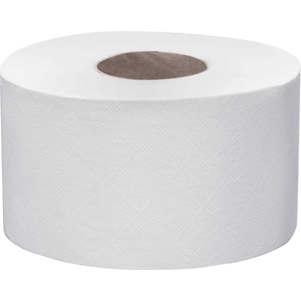 Бумага туалетная д/дисп Focus Eco Jumbo 1сл 200м 12рул/уп_5050784/50202454