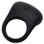 Черное эрекционное виброкольцо 3,2см Fifty Shades of Grey Sensation Rechargeable Vibrating Love Ring