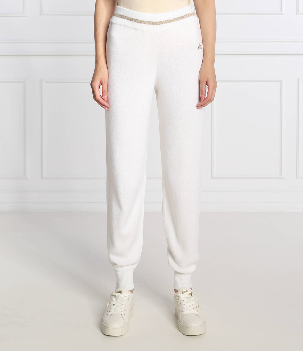 Трикотажные штаны Armani Exchange - кремовый(6LYP1G YME3Z)