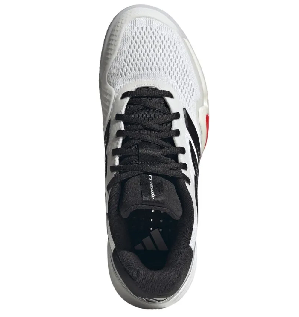 Теннисные кроссовки Adidas Barricade 14 M Clay - footwear white/core black/lucid red