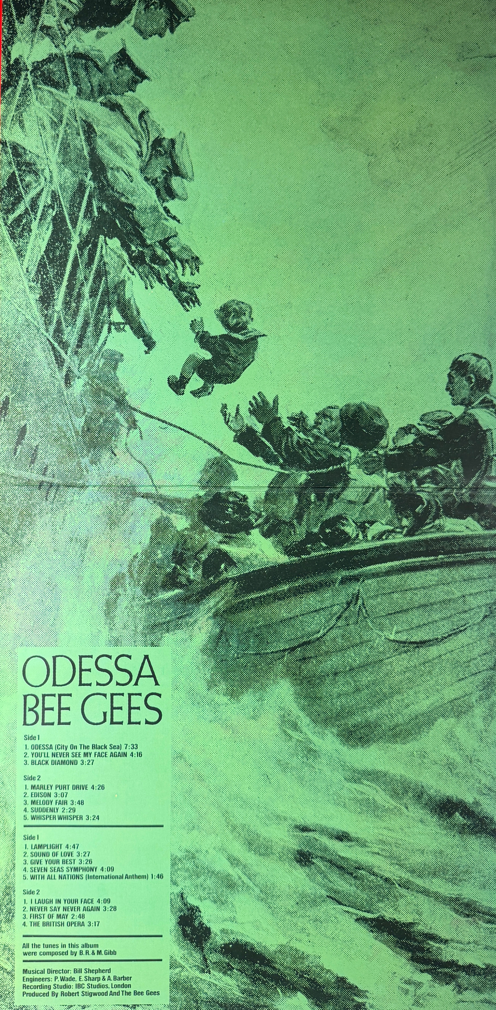 Bee Gees ‎– Odessa 2LP (Германия)