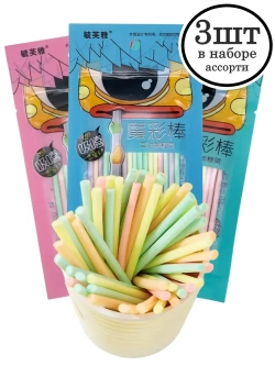 Конфеты йогуртовые трубочки фруктовые 35 г * 3 шт