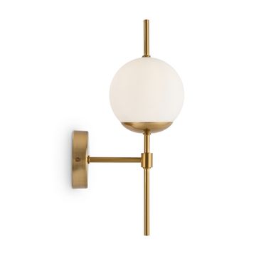 Бра 1*E27 FR5205WL-01BS латунь Damask Freya