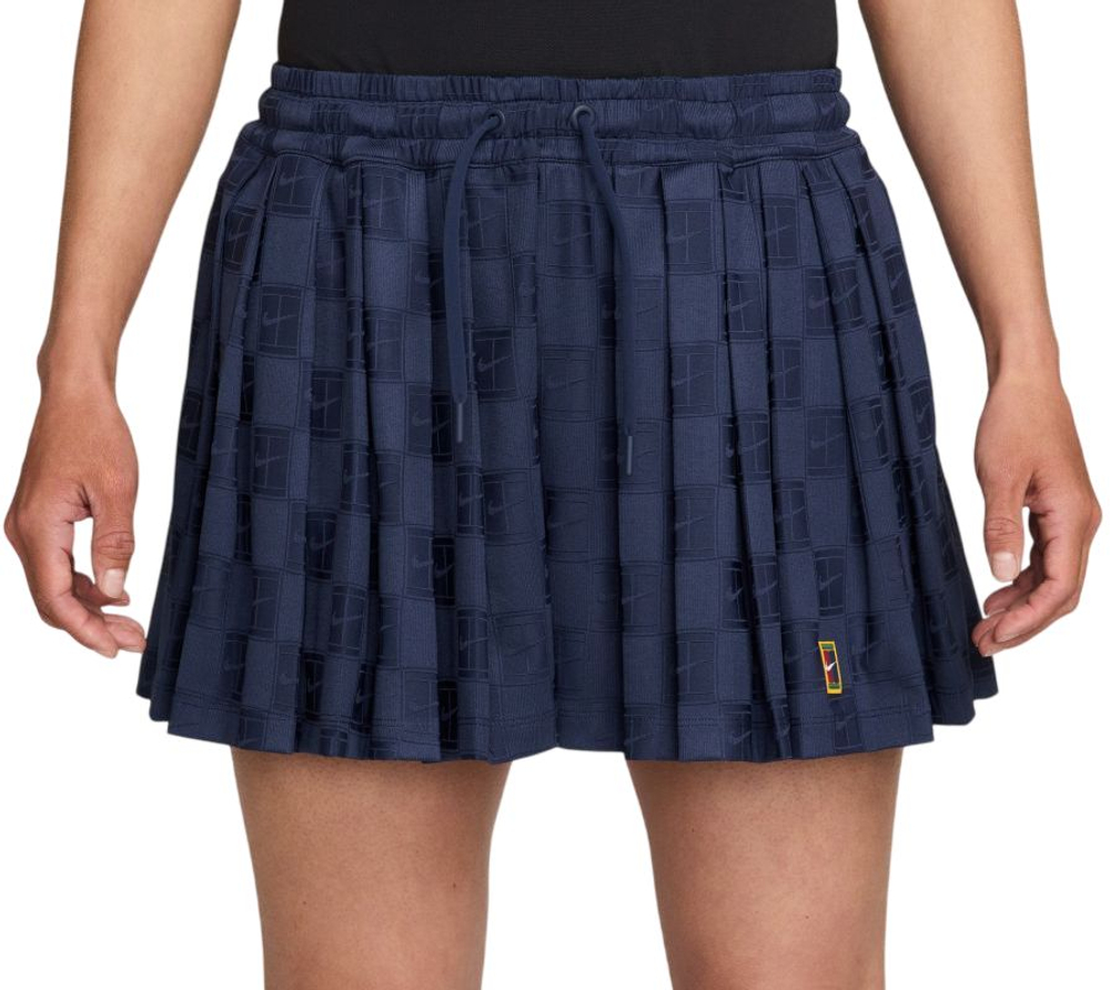 Женские Шорты теннисные Nike Court Collection Dri-Fit High-Waisted - midnight navy