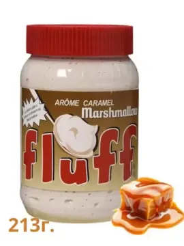 Кремовое маршмеллоу Marshmallow Fluff с карамельным вкусом, 213гр (США)