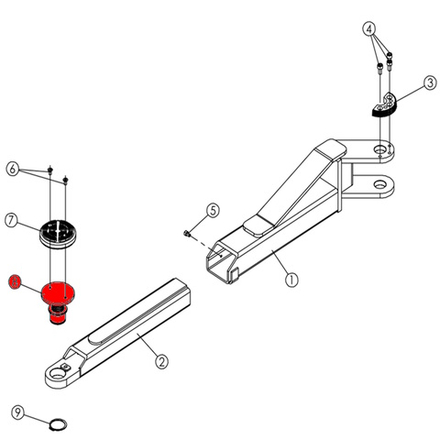 Подхват лапы V2-4L, V2-4LH, V2-4LB, V2-5.5L