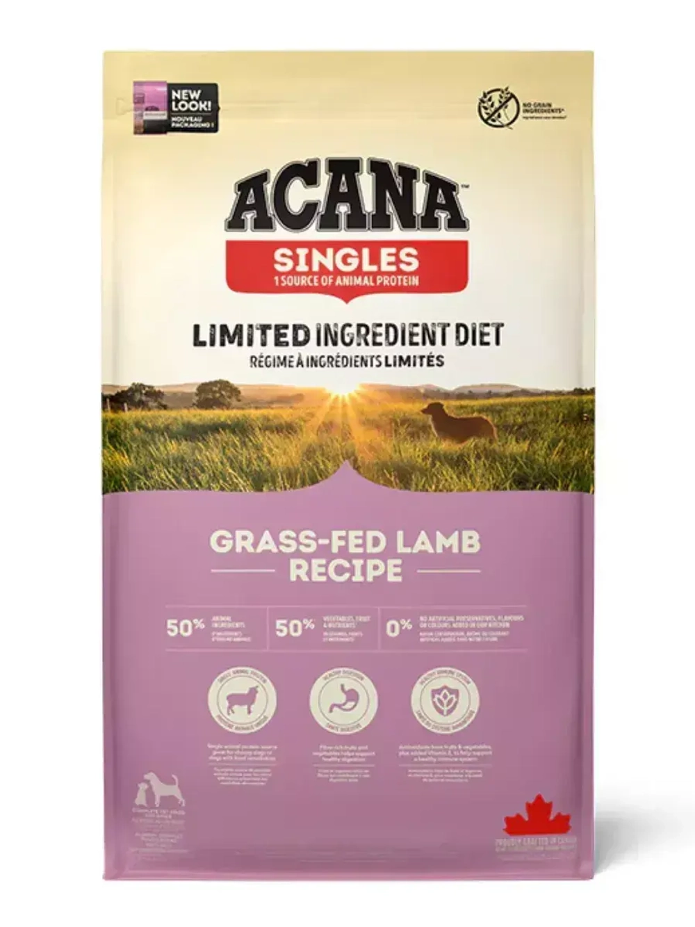 Grass-Fed Lamb сухой корм для собак с ягненком 17 кг