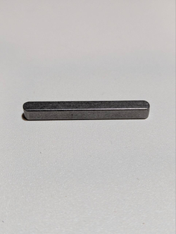 Шпонка коленвала на мотоблок 168F/170F 6,57 л.с. 5х5х45 мм