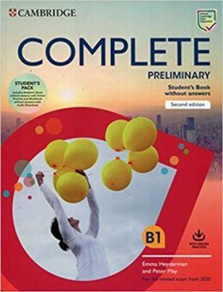 Complete Preliminary 2nd Edition Student's Book Pack (SB wo Answers w Online Practice and WB wo Answers w Audio Download): For the Revised Exam from 2