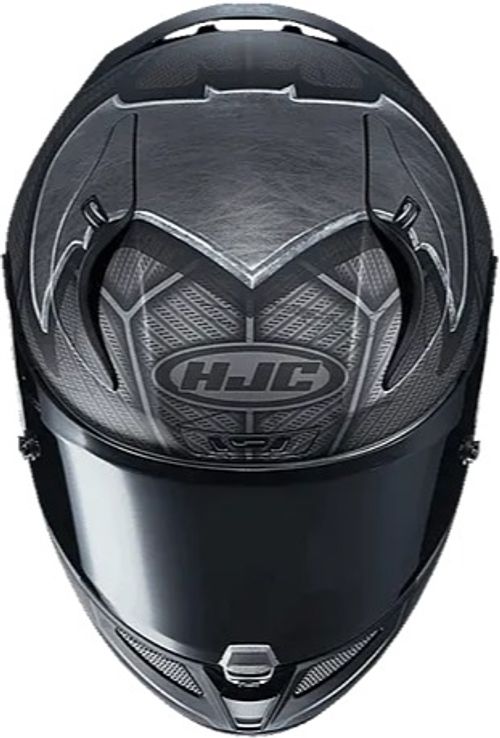 Купить Мотошлем Интеграл HJC RPHA11 Comics MC5SF Batman / Серый