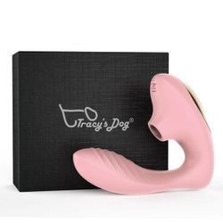 Вакуумный стимулятор с дистанционным управлением Clitoral Sucking Vibrator OG Pro 2 светло-розовый