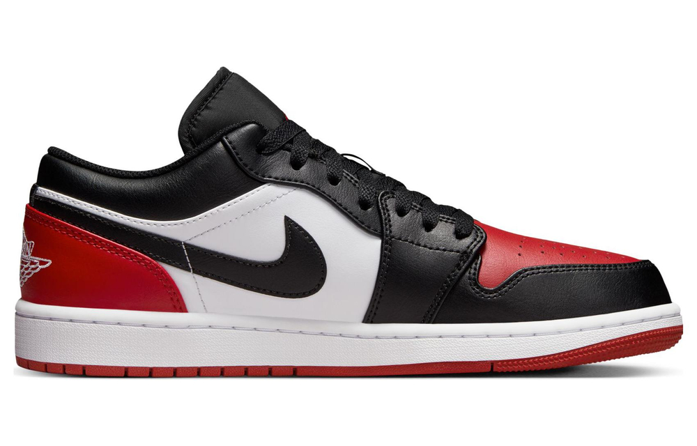 Jordan 1 Low Bred Toe 2.0