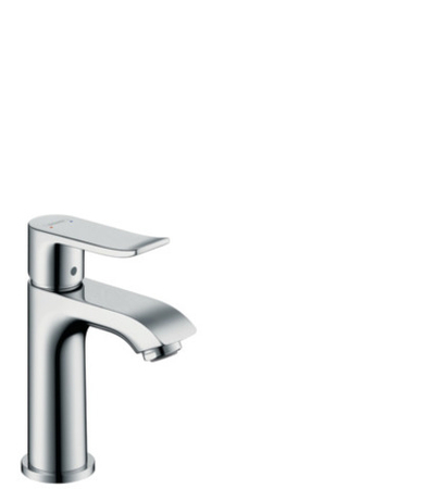 Hansgrohe Metris Смеситель для маленькой раковины 100, однорычажный, без сливного набора 31186000