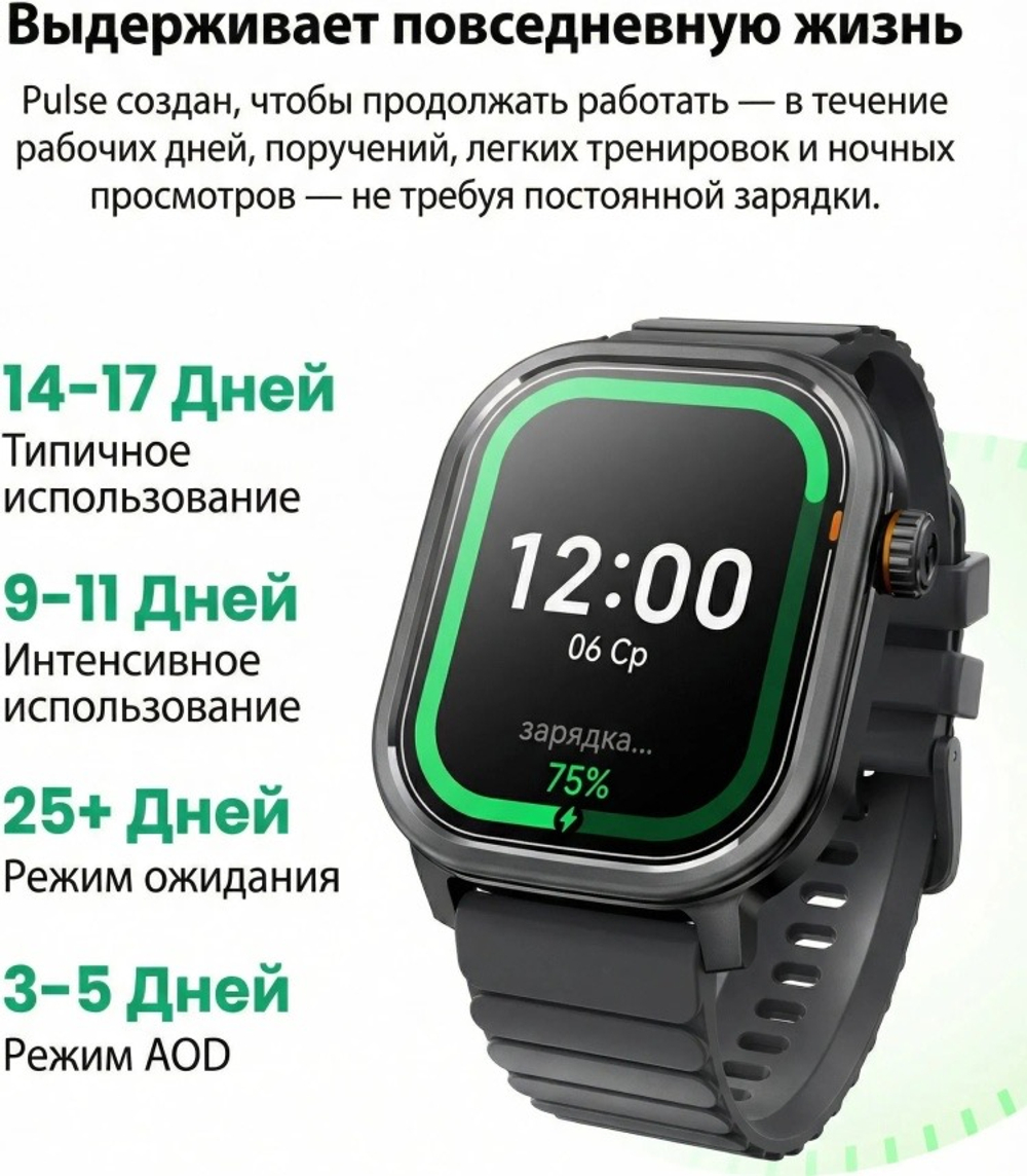 KOSPET Pulse 47 мм серебристый-оранжевый
