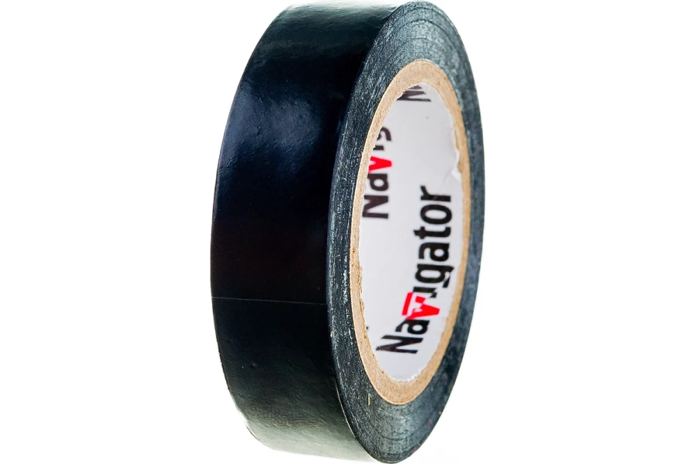 Изолента Navigator NIT-B15-10/BL черная 71229