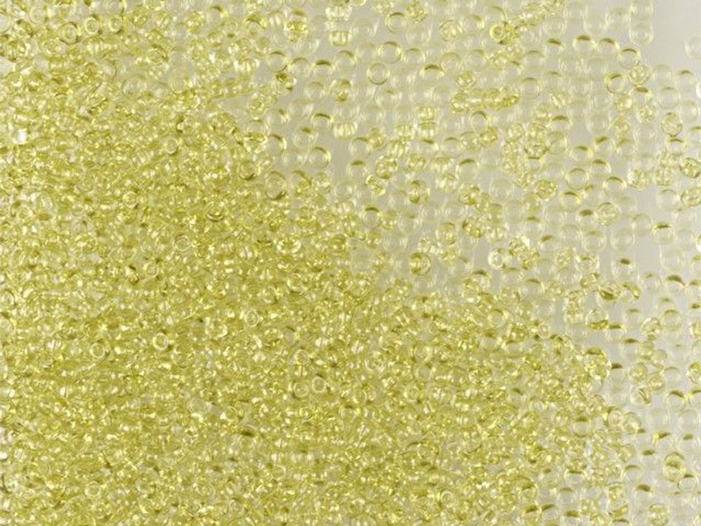 Бисер Preciosa 10/0 (2.3 мм), 1х50 г, прозрачный solgel, цв. 01152