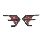 Карбоновые плавники заднего бампера для Audi RS7 4K 2019+ Ауди