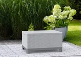 Keter Комплект мебели Сканди Форма (Scandi Forma set with 3 seater sofa and storage box jute table Ash grey & Storm Grey) св.серый — фото 4