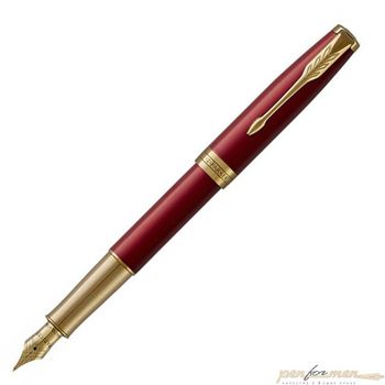 Перьевая ручка Parker Sonnet Core F539 LaqRed GT перо F 18K (1931478)