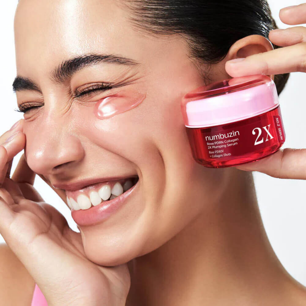 Numbuzin No.2 Rose PDRN Collagen 2X Plumping Serum 30ml